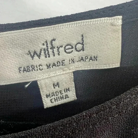 Wilfred Aritzia Sleeveless Pillet Midi Dress Made of Japanese Fabric Sz M - Picture 11 of 16